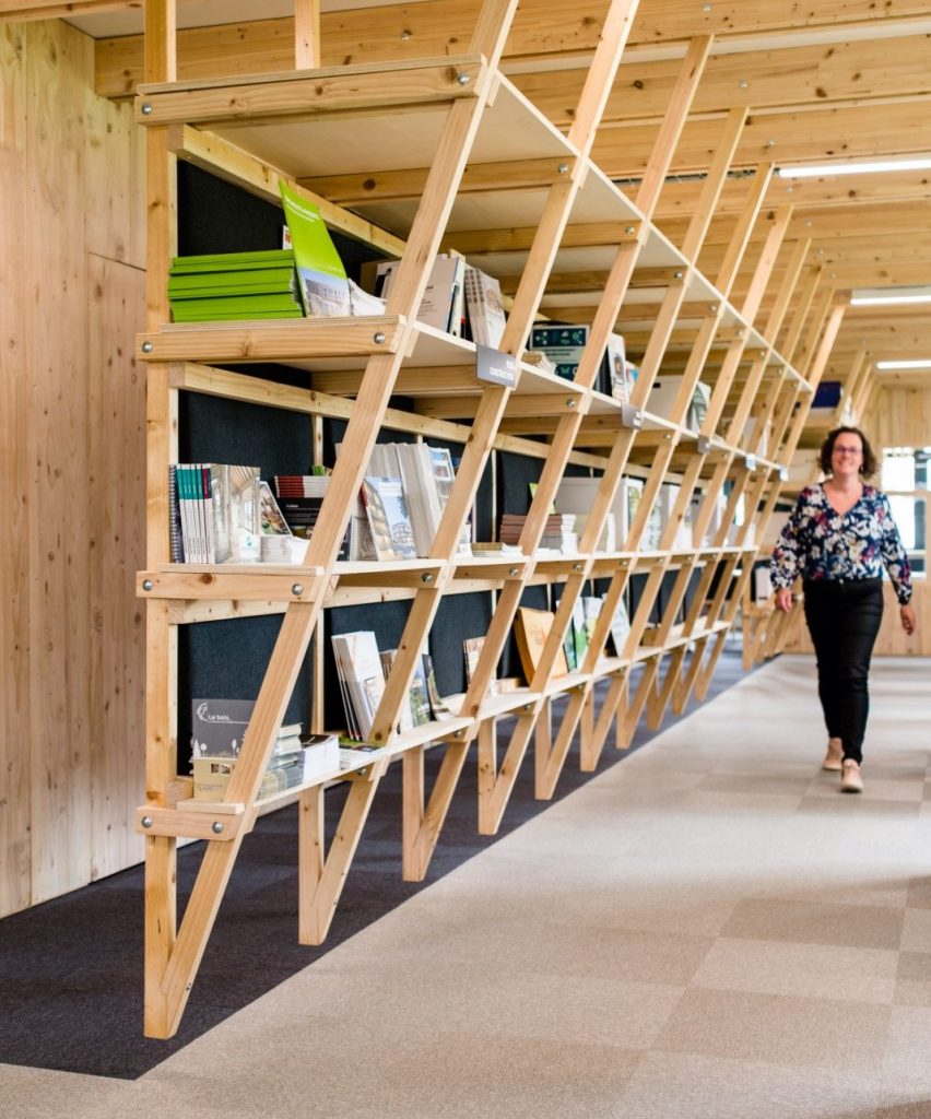 Abibois 2019 - bureaux Au Cœur du Bois - ratelier