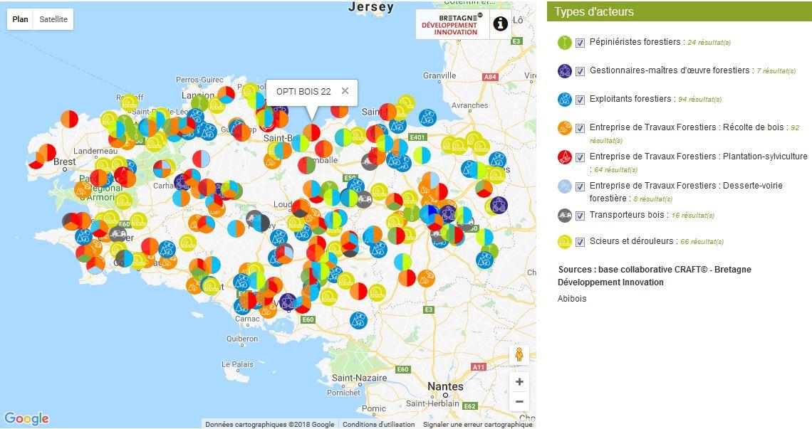 Carto Pro Foret Bretons