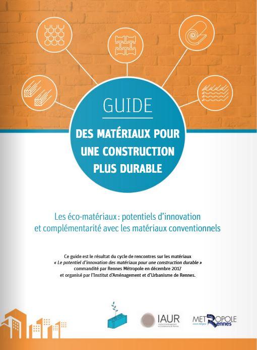 Guide Materiaux Construction Plus Durable