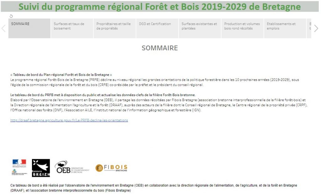 Suivi Programme Foret Bois