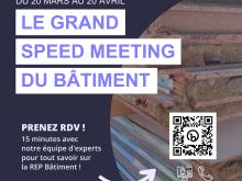 Affiche Speedmeeting Du Batiment 02 Valdelia
