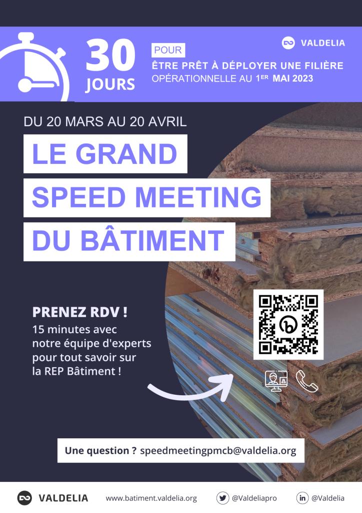 Affiche Speedmeeting Du Batiment 02 Valdelia