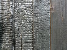 Exemple Shou Sugi Ban