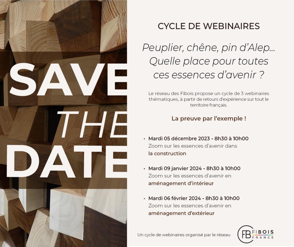 Save The Date Cycle De Webinaires Essences D'avenir