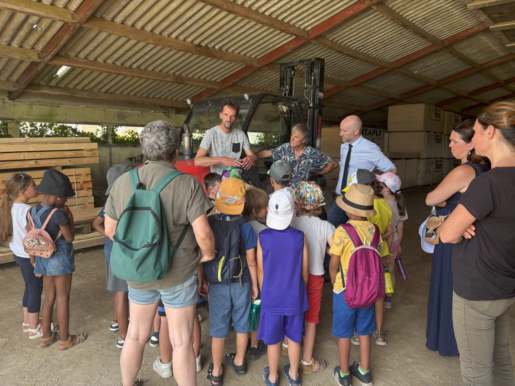 Photo Visite Scierie