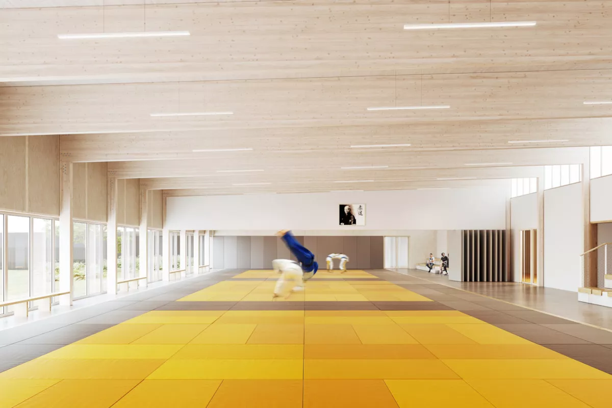 Visite du nouveau complexe sportif de Lesneven - Fibois Bretagne